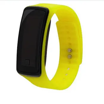 

Fashion Silicone Gel Children LED Digital Wrist Watch Lightweight Sports Bracelet Clock Unisex Men Women Wristband