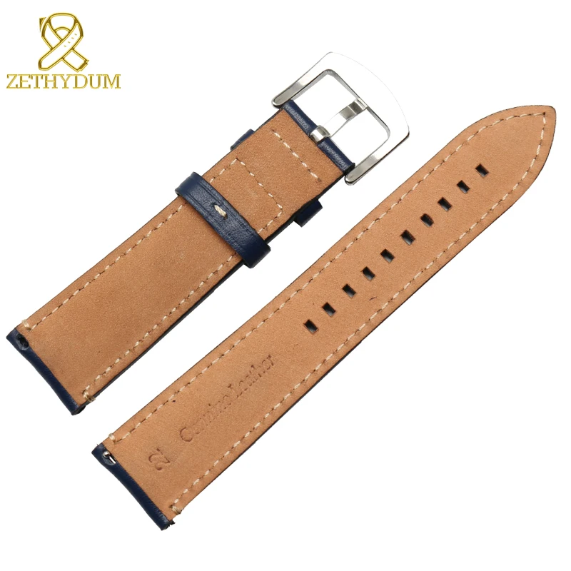 Genuine leather watch strap for Fossil 