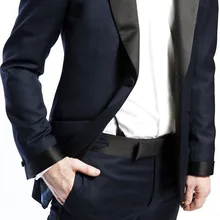 Высокое Качество Шаль Нагрудные свадебный смокинги для мужчин/Bestman костюмы/смокинг/жених носить костюмы(галстук-бабочка+ брюки+ куртка