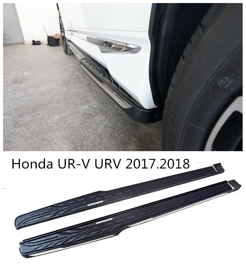 Для Honda UR-V URV 2017 2018 автомобилей бег Панели авто боковые шаг бар педали Высокое
