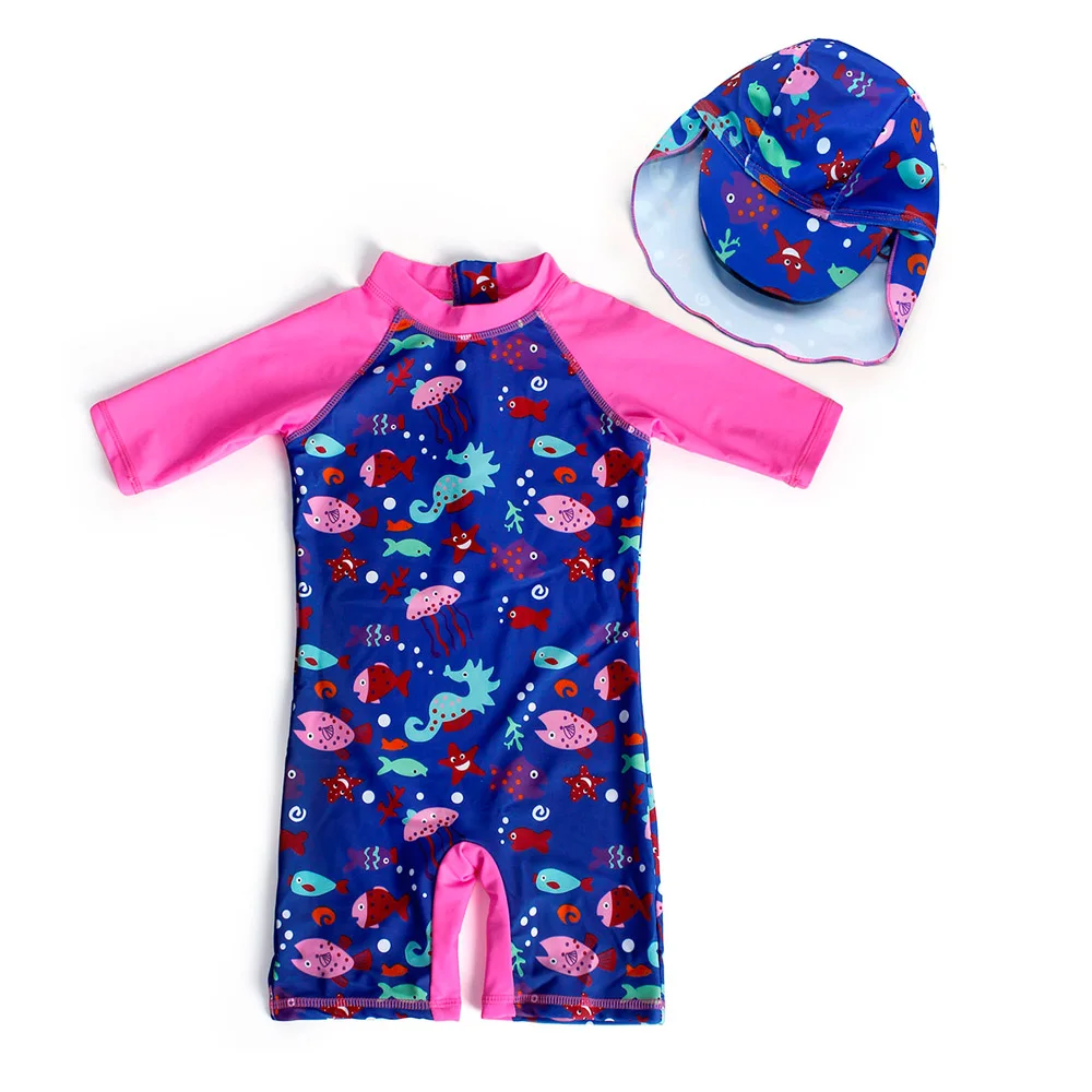AmzBarley/купальный костюм с единорогом для маленьких девочек; детский купальный костюм из двух предметов с круглым вырезом; купальный костюм