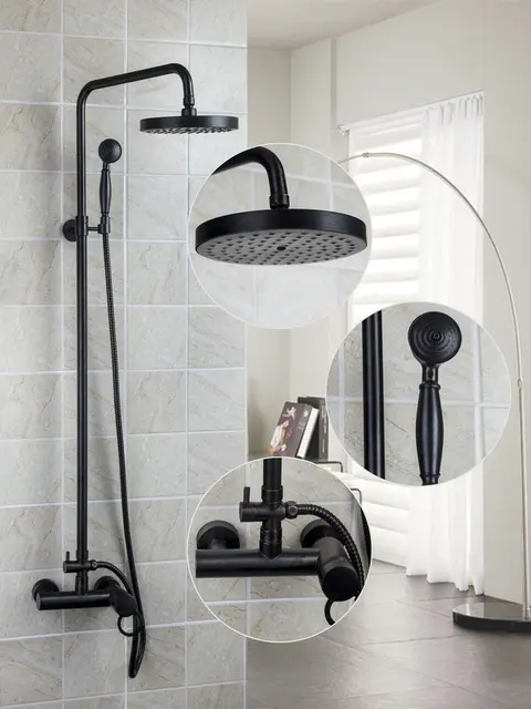 Ouboni Shower Set Bathroom Good Quality 53075 Oil Rubbed Bronze Tub Ouboni Shower Set Bathroom Good Quality 53075 Oil Rubbed Bronze Tub Faucet 8 Inch