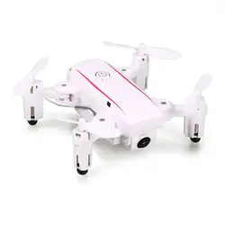 Складной мини RC Дрон с 480 P/720 P Камера 2,4 г р/у Дрон Профессиональный RC FPV Wi-Fi Micro Квадрокоптер с режимом headless удержания высоты