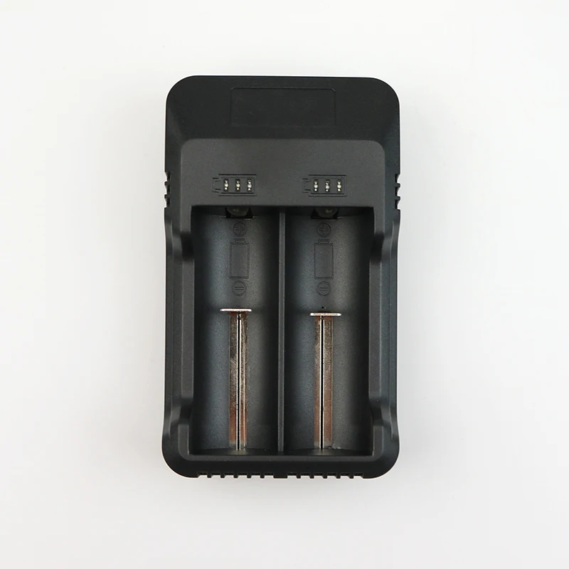 Универсальное 18650 литиевое зарядное устройство с светодиодный индикацией для 26650 18650 AA AAA NiCd NiMh батарея Зарядка 2 слота зарядка