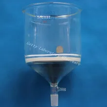 Фильтр-воронка мл(3L) стекло Buchner 3000, 3# core размер 15-40 микрон, 24/29 соединение мм, с 10 мм шланг подключения