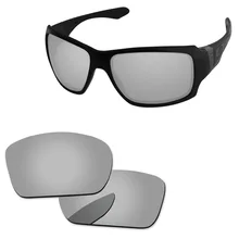 Поликарбонат-хромированное зеркало Сменные линзы для больших солнцезащитных очков Taco Frame UVA и UVB Защита