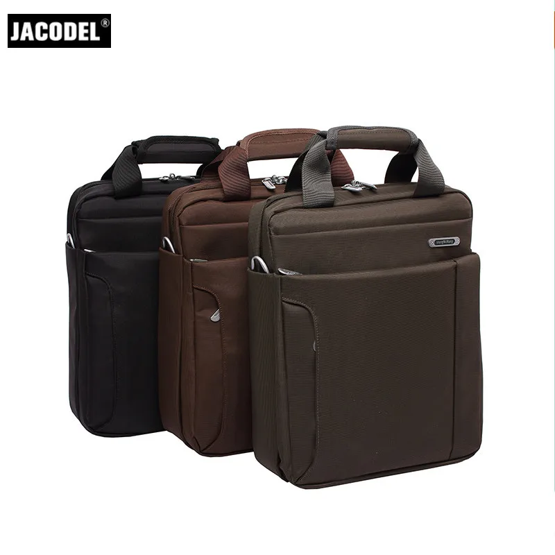 Jacodel Business 12 13 Inch Laptop Messenger Crossbody Bag for Men Hangbag Vertical Square bag ...