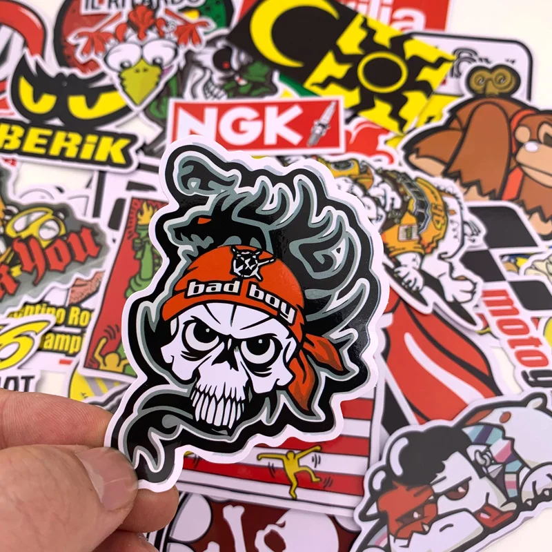 

40Pcs/Lot BERIK sun Sticker For Toy Luggage Skateboard Phone On Laptop Moto Bicycle Wall Guitar Stickers