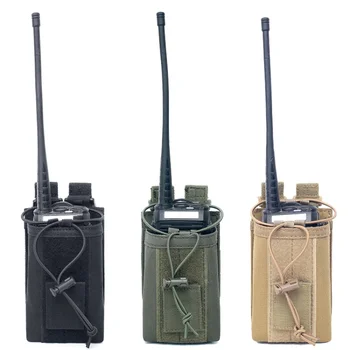 

1000D Nylon Outdoor Tactical Pouch Sports Pendant Military Molle Radio Walkie Talkie Holder Bag Hunting Magazine Pouches Pocket