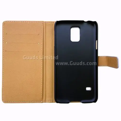 Moon Wolf Leather Wallet Case for Samsung Galaxy S5 G900