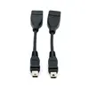 Mini USB 2,0 tipo A y Mini USB 2,0 tipo B USB A USB hembra OTG Cable DV DC ► Foto 2/6