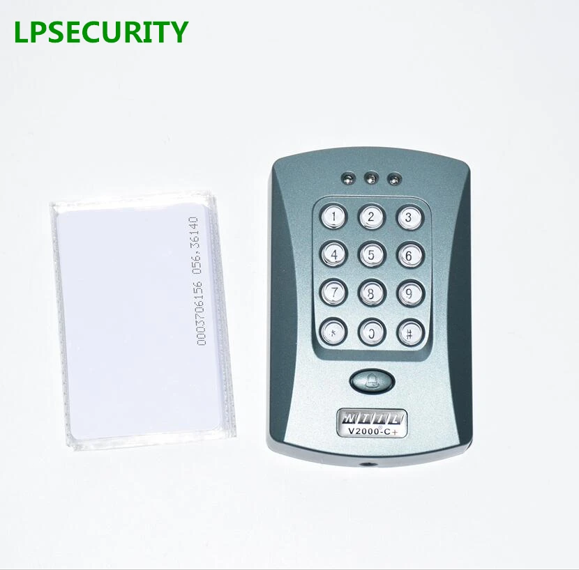 LPSECURITY 12VDC WG26 считыватель Входная RFID Клавиатура управление доступом