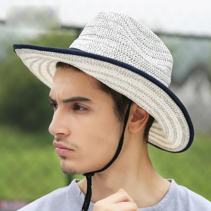 Alpinismo Secchio Cappelli Rotonda Tesa Pesca Wide Brim Cappello di Paglia  di Protezione UV Uomini Berretto Escursioni Cappello Da Sole Con  Regolabile|hat round|hat uvhat hat - AliExpress