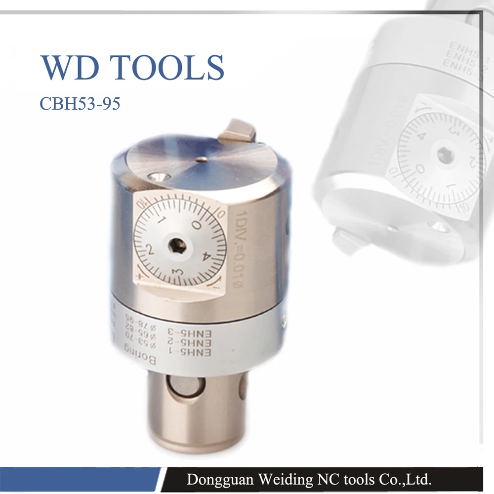 

New Precisoin ( EWH ) CBH 20-36 Boring head + LBK6-1-70 Reduction adaptor