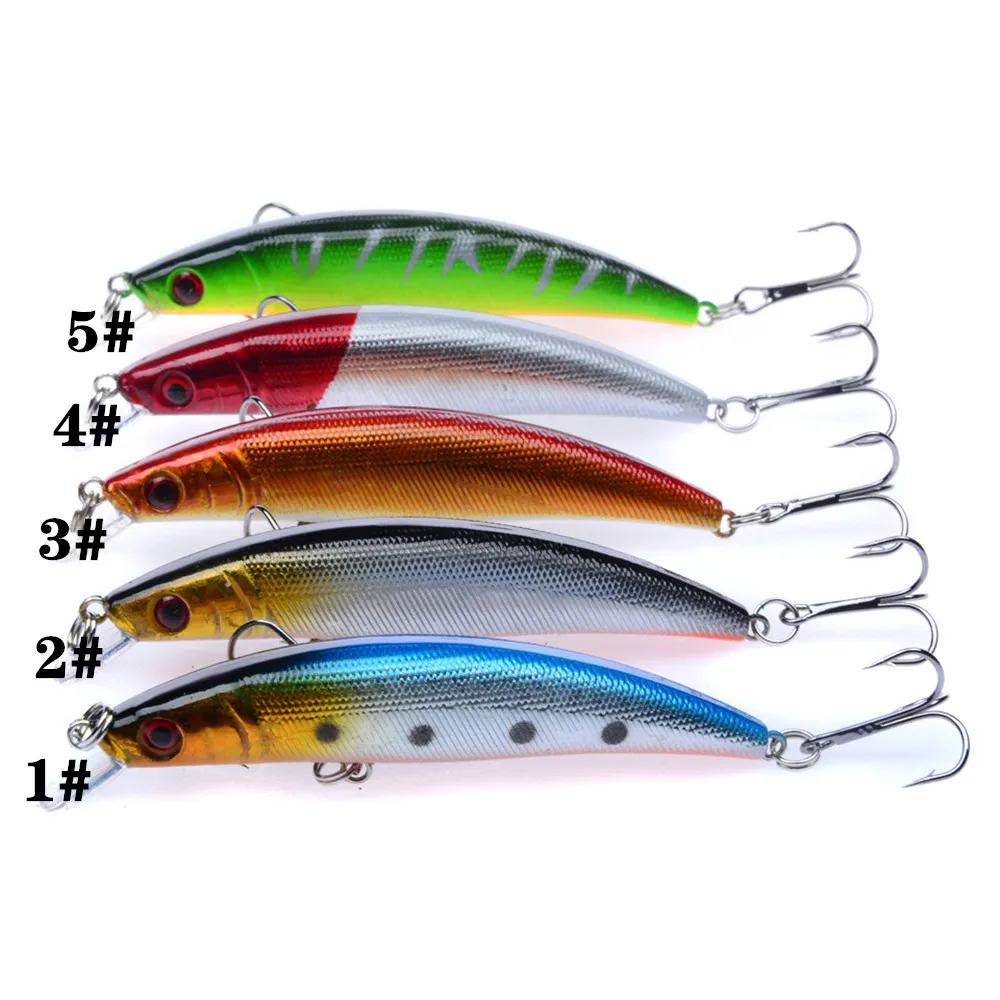 

1PCS Fishing Bait 8cm / 8.5g Floating Type Bait Simulation Fish 3D Hard Bait Tightly Sinking Jerkbait Fishing Gear Free Shipping