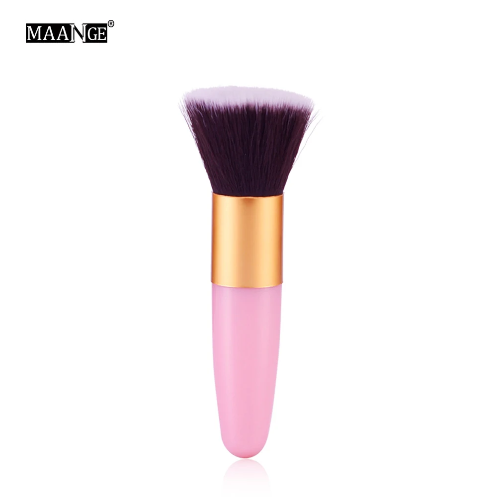MAANGE 1Pcs Professional Flat Makeup Brushes Powder Liquid Foundation
