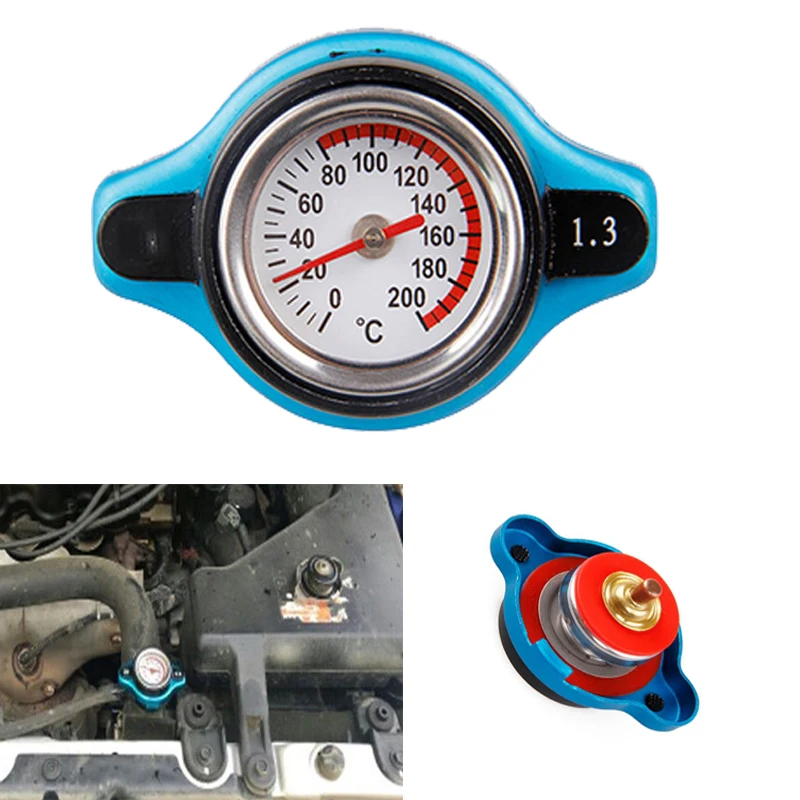 Universal 1.3 Bar Big Head Temperature Gauge With Utility Safe 1.3 Bar