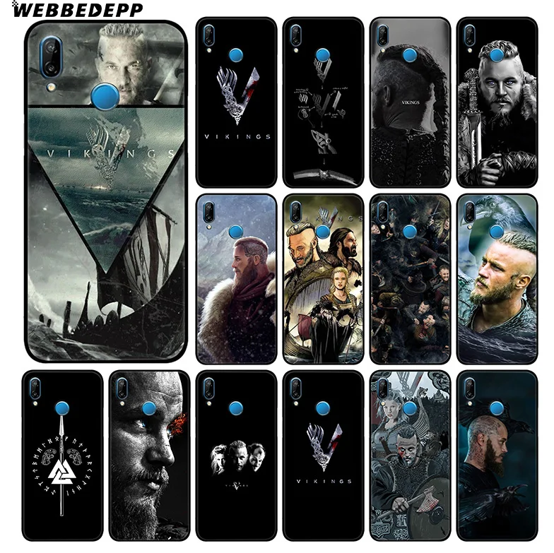 WEBBEDEPP Vikings ТВ шоу мягкий чехол для Huawei P30 P20 Pro P10 P9 Lite 2017 P Smart 2019 &amp Nova 3 3i Y9 |