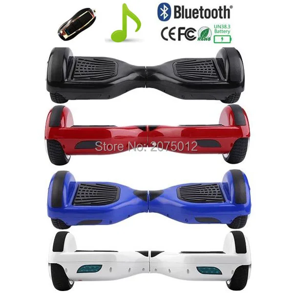 Best price at $253 Cheap Bluetooth speaker Space Scooter Sky Walker Electric Skateboard Air Hover Boards 2 Wheel Board Unicycle Elektroroller