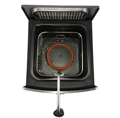 Thermostatic electric frying pan household smokeless frying machine multifunctional small frying pan electric deep fryer machine 4