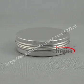 

150g silver aluminum jar/tin/can with aluminum lid.Aromatherapy tin,150ml cosmetic jar,for cream/candles/food storage