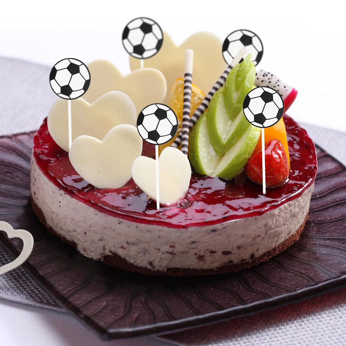5 Pieces Dessin Anime Football Motif Gateau Topper Sport Fete Cupcake Toppers Nourriture Choix Enfants Anniversaire Famille Fete Decoration Fournitures Aliexpress 5 Pieces Dessin Anime Football Motif Gateau Topper Sport Fete Cupcake Toppers Nourriture Choix Enfants Anniversaire Famille Fete Decoration Fournitures Aliexpress