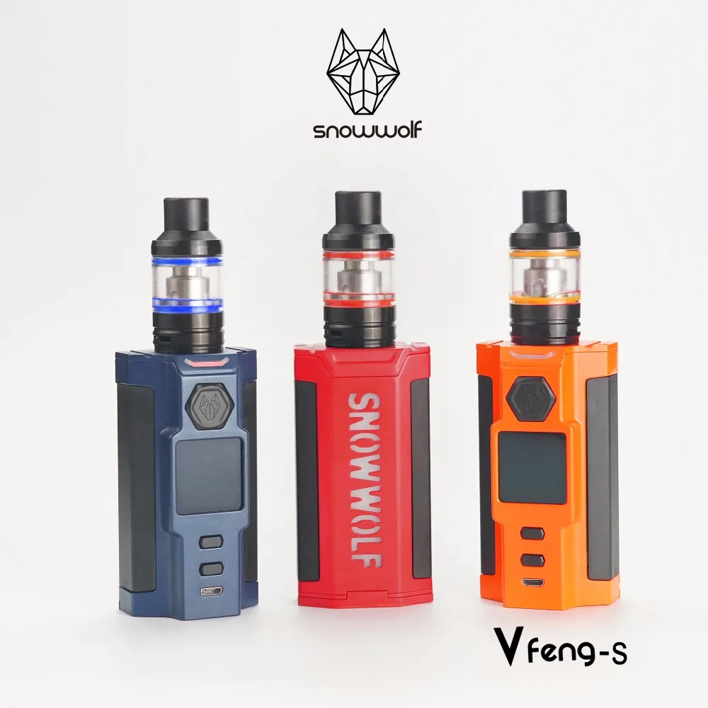 

2017 100% Authentic vape kit Snowwolf Vfeng-S kit electronic cigarette 230W