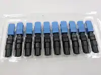 100pcs/lots New SC Optic Fiber Fast Connector FTTH SC/UPC -D Single Mode Quick Connector Special Wholesale FOR Russia