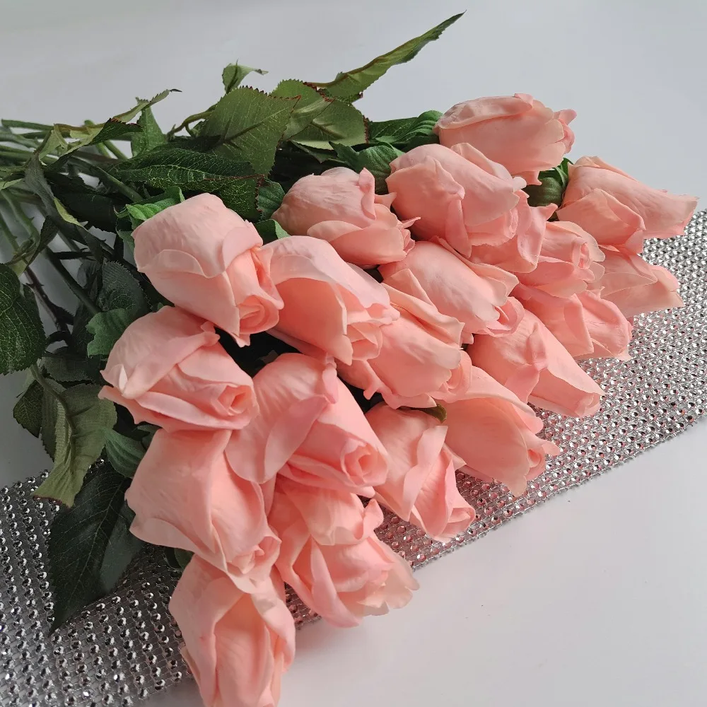 Hot Sale Free Shipping Fresh rose Artificial Flowers Real Touch rose