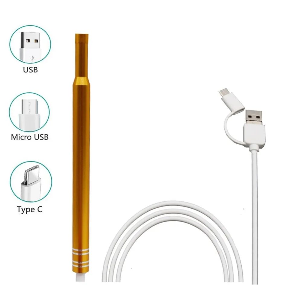 

Full HD 0.3MP WIFI Snake USB Endoscope Camera Rigid Cable Android iPhone IOS WIFI USB Pipe Inspection Borescope Camera