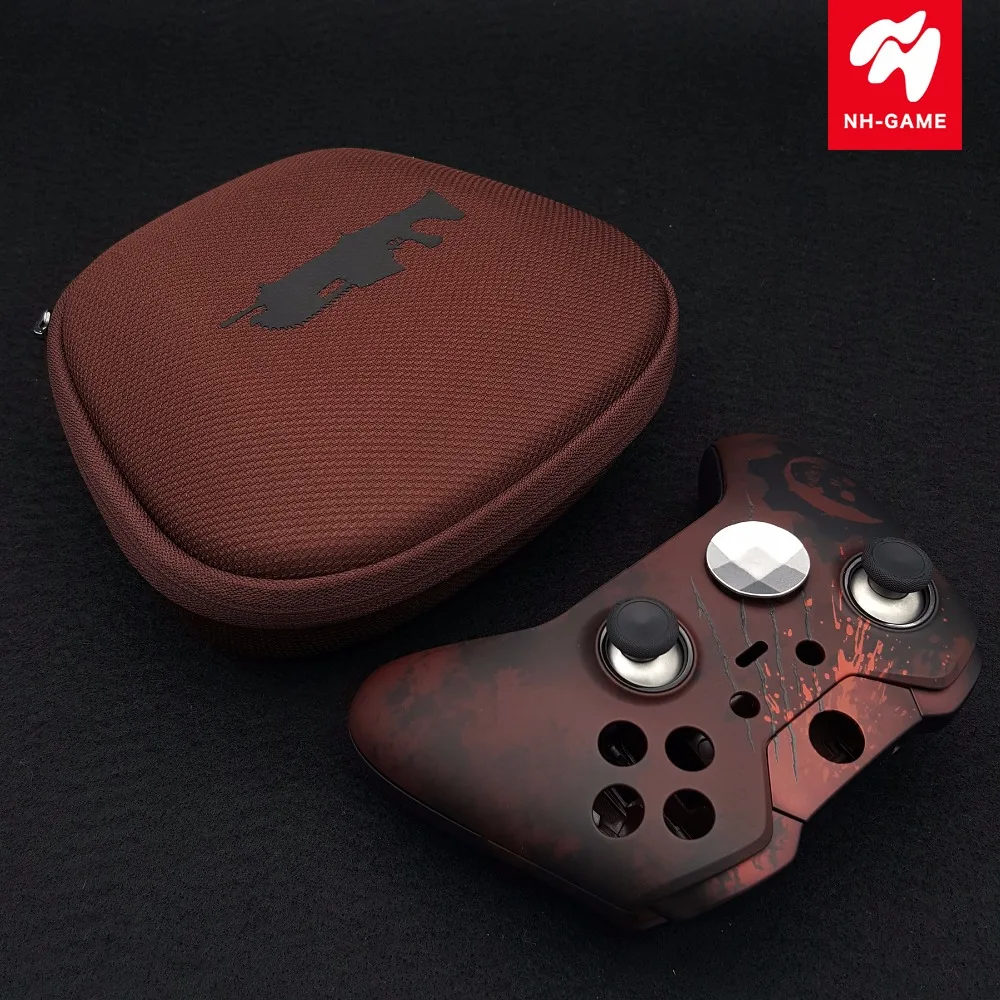 For XBOX ONE Elite Controller Parts Shell Bumper Cover Housing Case For Gears of War Original-in