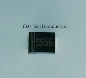 100 шт. SS56 SR560 SMB размер DO 214AA smd Диод Шоттки SK56|Диоды| |