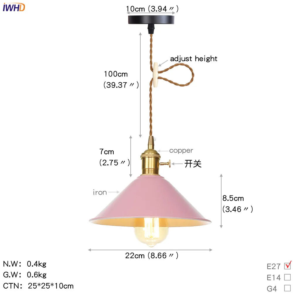 D0105 亚粉 尺寸图英文版