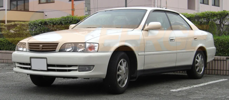 Для Toyota Chaser Avente JZX100 Tourer 1996 1997 1998 1999 2000 2001 отличное ультра-яркая подсветка с холодным катодом(CCFL) Ангельские глазки комплект