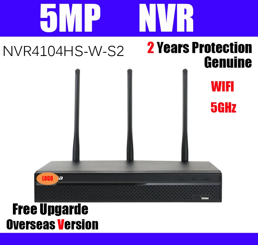 5mp 4ch Wi-Fi NVR NVR4104HS-W-S2 беспроводной 4 канала Smart Мини камеры видеонаблюдения ONVIF Wi-Fi для видеонаблюдения веб-камера ip Сетевая камера видео Регистраторы