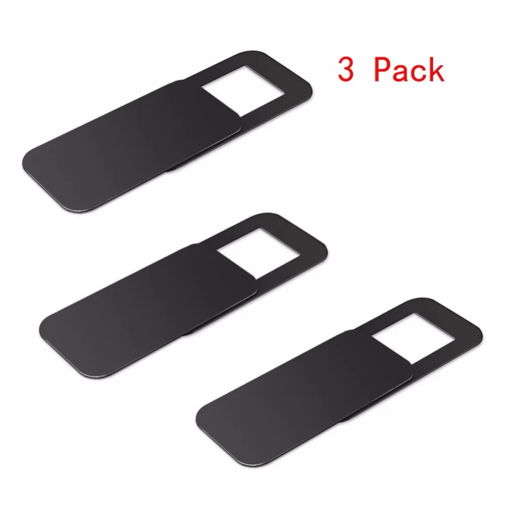 

3Pcs Plastic Shutter Slider Webcam Cover Privacy Protect for Laptop iPad PC Tablet