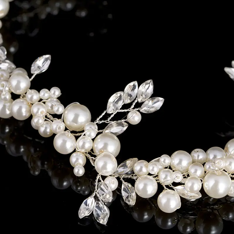 Ribbon Rhinestone  imitation Pearl (2)