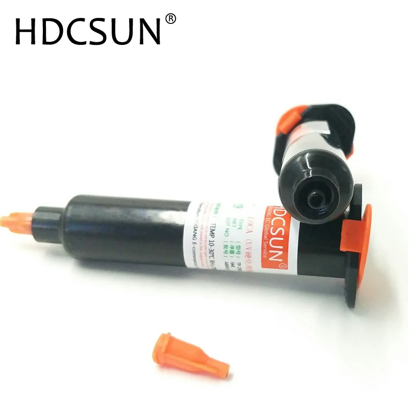 HDCSUN 2 шт. 10 мл высокого качества tp-2500 УФ Клей LOCA Жидкий оптический прозрачный клей для ремонта мобильного телефона стеклянная линза 2500 УФ клей