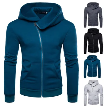 

Spring Men Hooded Jacket Fashion Design England Style Outerwear Solid Casual Hoodies Parka Male Jaqueta Masculina Bomber Jacket