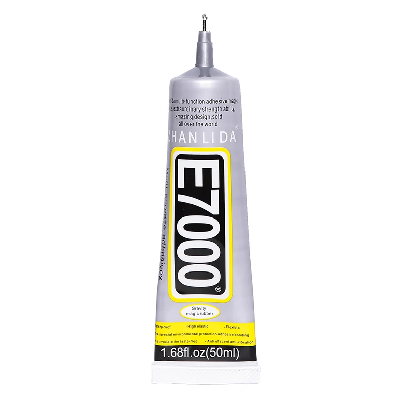 

50ml E7000 Glue Liquid Glue Adhesive Super Strong Epoxy Resin Wood Bond Craft Hobby Material LCD Paper Scrapbooking Transparent