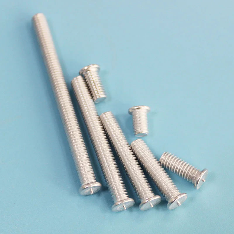 

aluminum M8 8mm screws bolts for spot welding studs long 10mm to 50mm