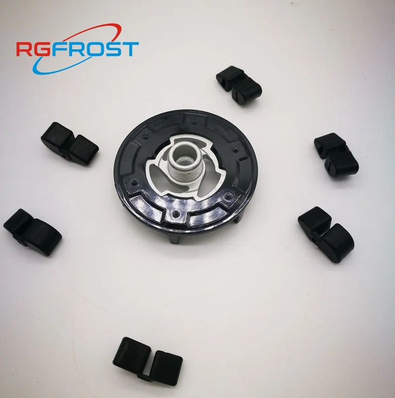 Auto AC Compressor Clutch Hub 5SE09C 5SL12C 5SE Auto pulley auto air ac compressor clutch hub + rubber