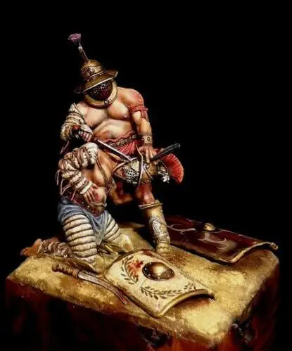 

1/24 Scale Resin Figure Building Kit Duel of gladiator