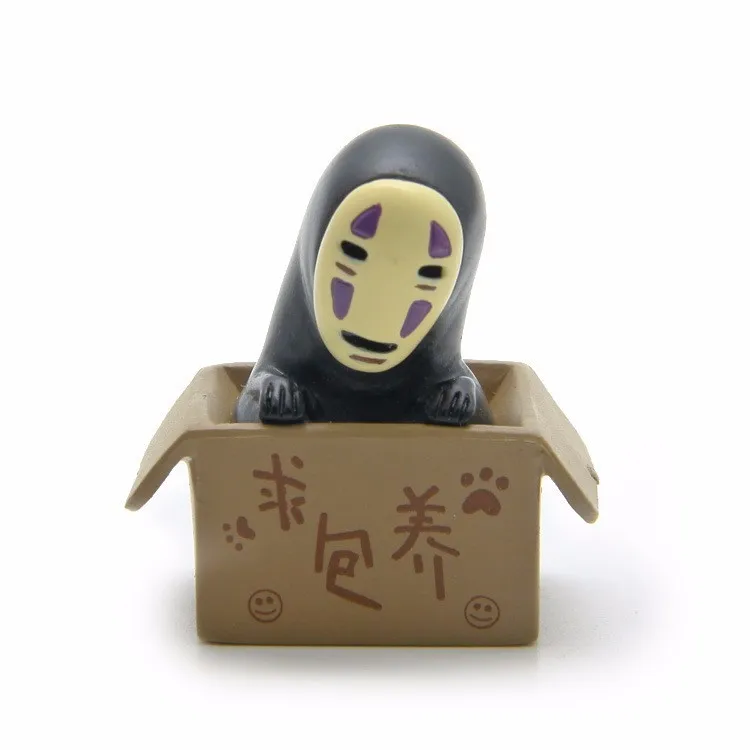 

Faceless Men Pvc Action Figure Toy Cosplay Mini Model No Face Man Anime Model Doll Toy For Kid Boy Small Garden Landcscape Decor
