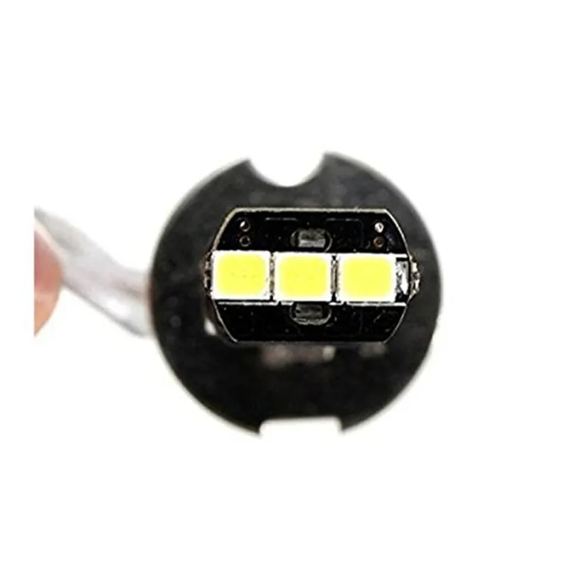 H3 2835 15 SMD Противотуманные фары дальнего света светодиодный свет лампа автомобиля 12V Head Lamp Super яркий белый Canbus Error Free светодиодный