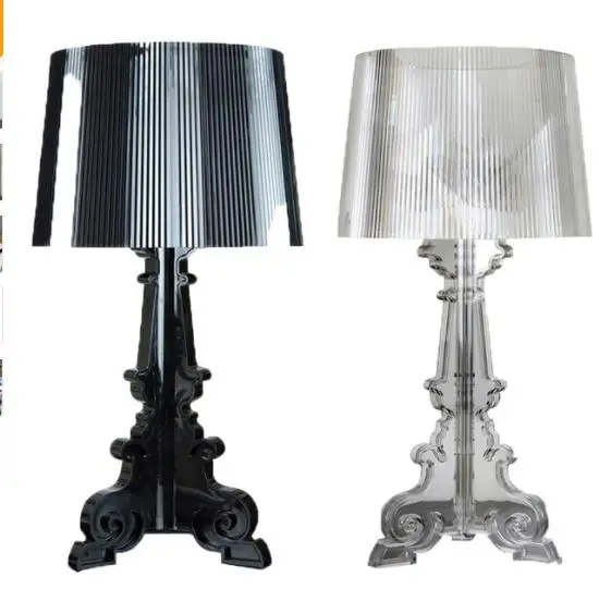 

Table Lamp LED Bedlamp Bedroom Living Room Acryl Desk Lamp Bedside Lamp Shade Table Light Night Reading Lamp