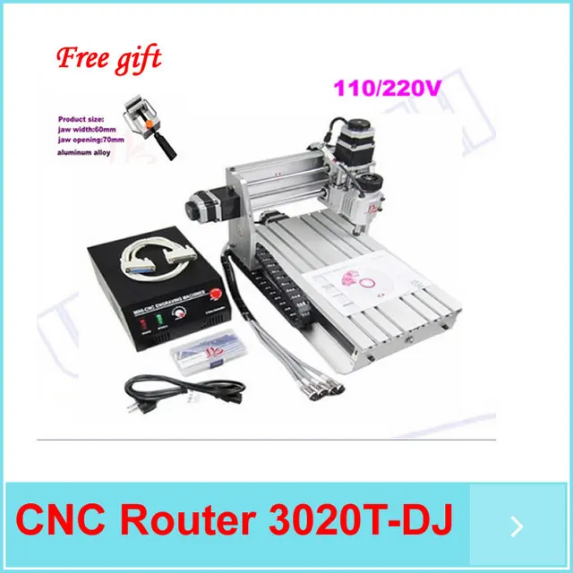 top mini desktop cnc engraving machine cnc 3020t dj upgrade from