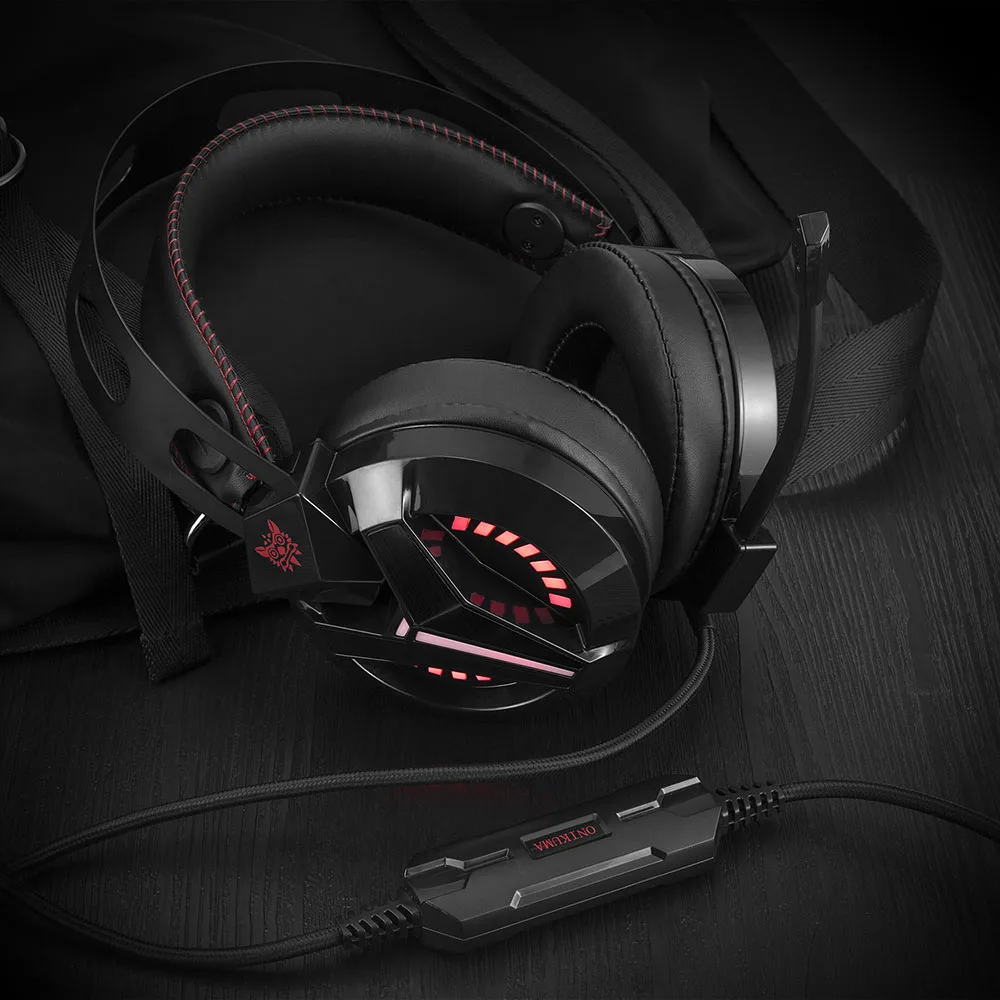 SOKELY M180 PS4 Gaming Headset Gamer Over Ear Stereo Bass Gaming Headphones with Microphone for PS4 Xbox One PC Mobile Phones (3)