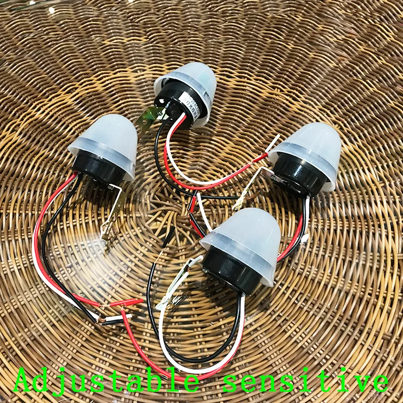 Promation!Outdoor Adjustable Sensitivity Street Light Advertising Lamp Fluorescent Light 110-220V Light Control Switch CM099 (8)