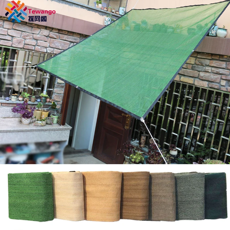 

Tewango 100gsm 75% UV Block Sunscreen Succulent Plants Sedums Shade Net HDPE Outdoor Garden Flowers Patio Canopy